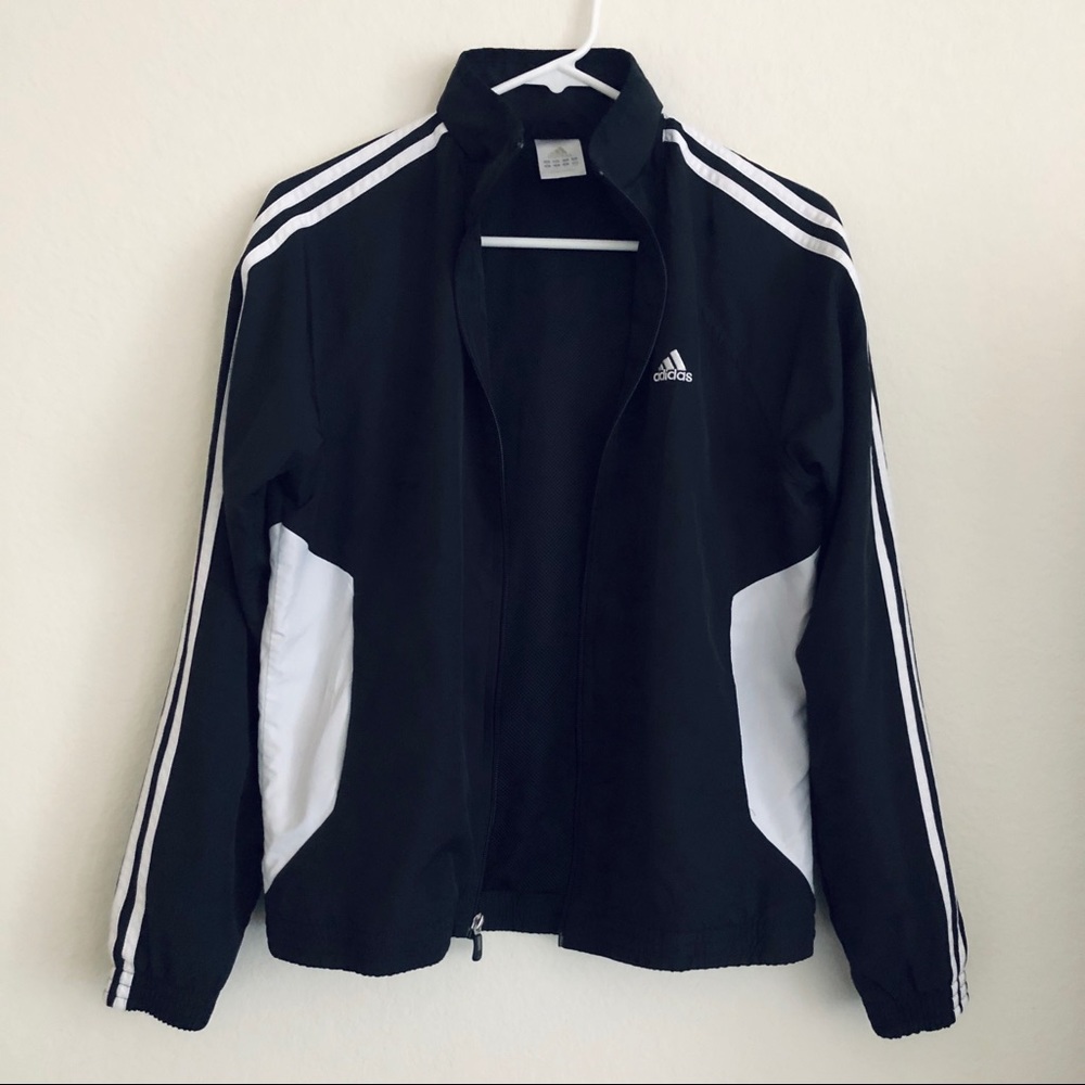 Vintage Adidas Zip-Up Wind Breaker Jacket